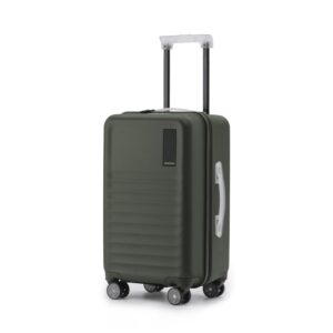 Mokobara The Aisle Trunk Cabin Luggage | 40L Capacity |Polycarbonate Shell & YKK Zippers | TSA-Approved Lock & Super Silent Ninja Wheels |Ideal for Short Trips | Green | Homegrown